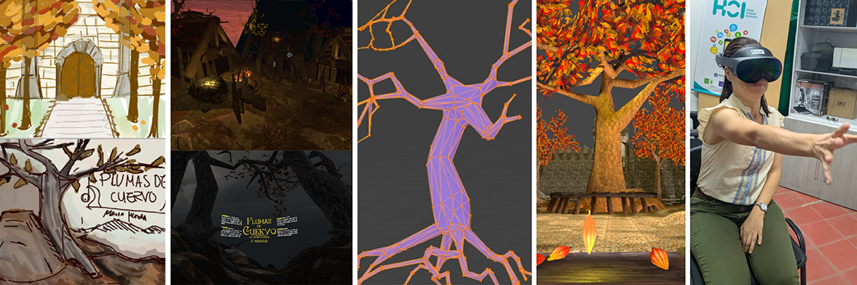 Experiencia inmersiva para promocionar literatura fantástica